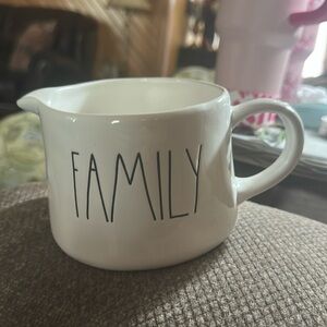 Rae Dunn family‎ gravy boat.